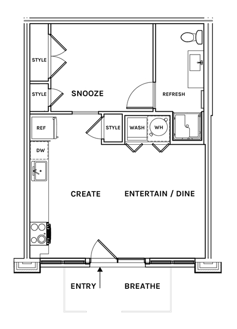 Studio, 1, 2, 3 & 4-BR Apartments in Boulder, CO | Layouts